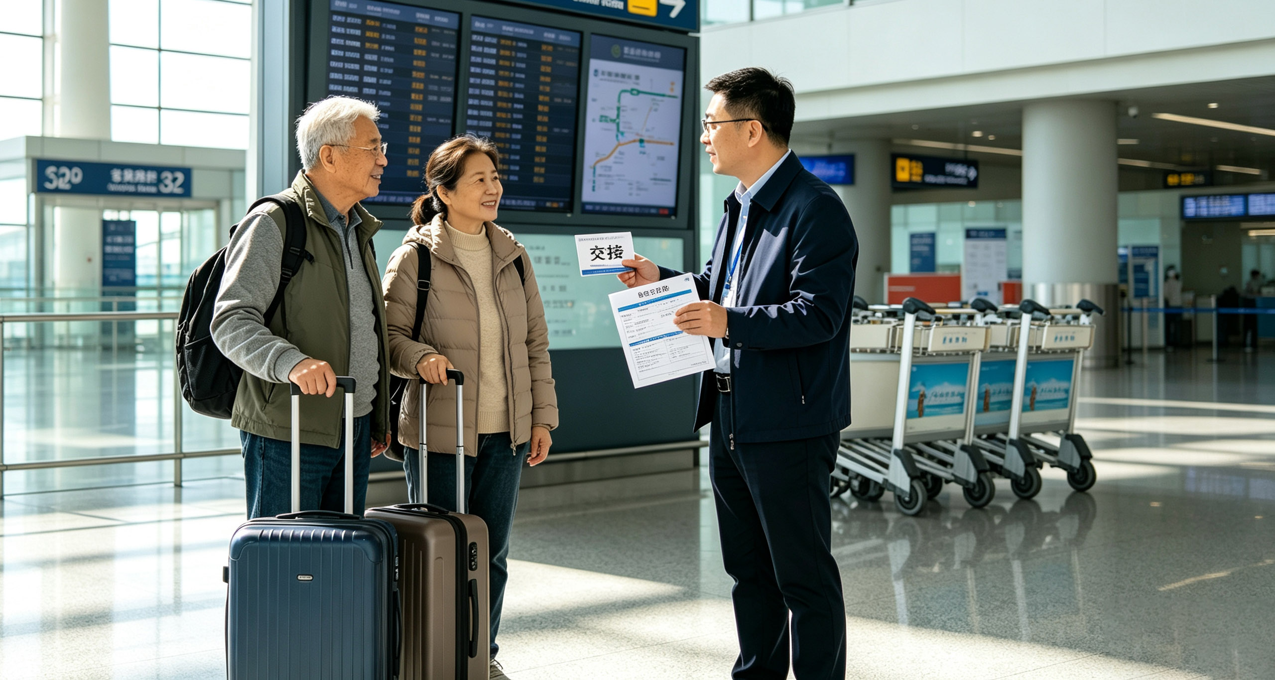 Full coordination during the trip to China